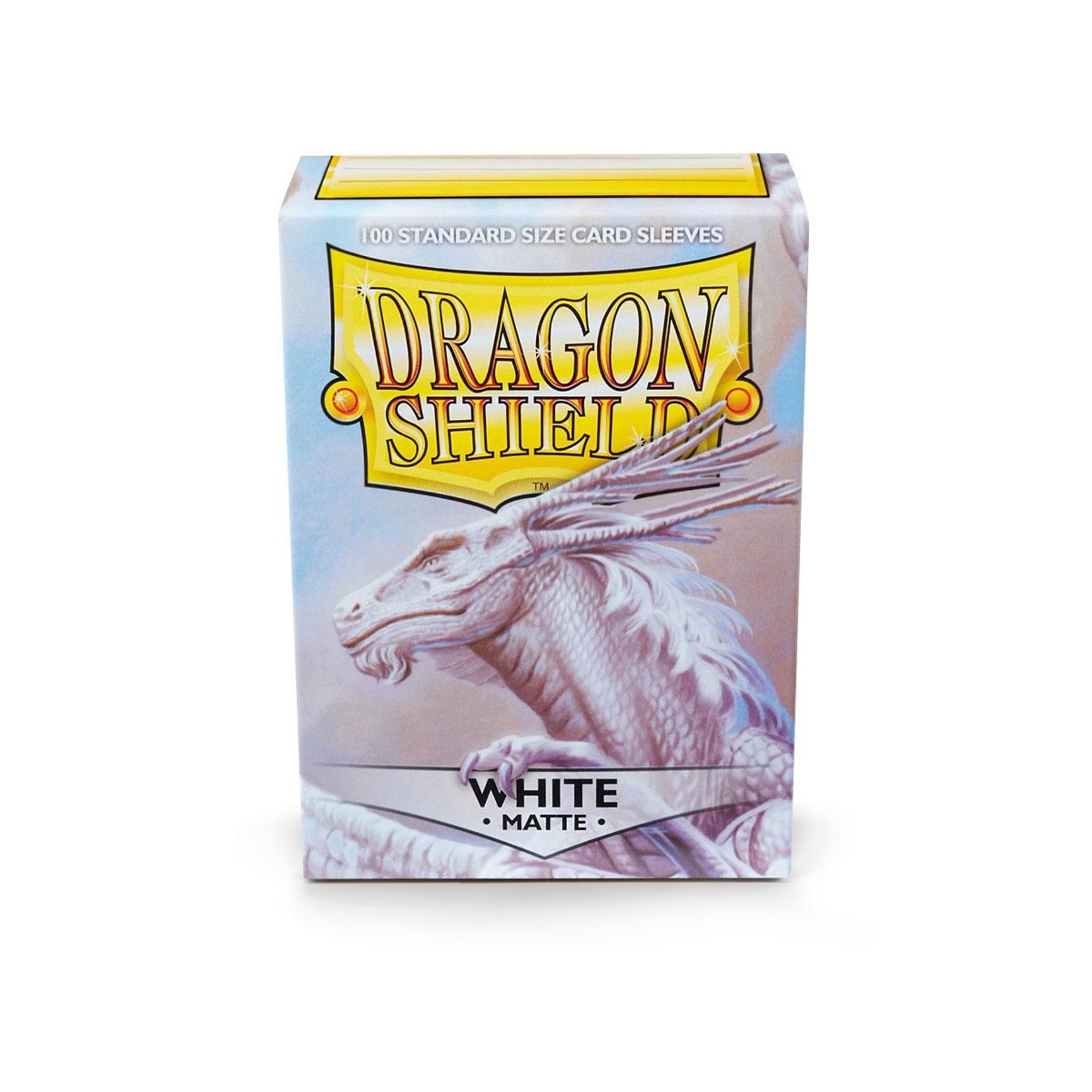 Arcane Tinman Dragon Shield: Cards Sleeves - White Matte (100)