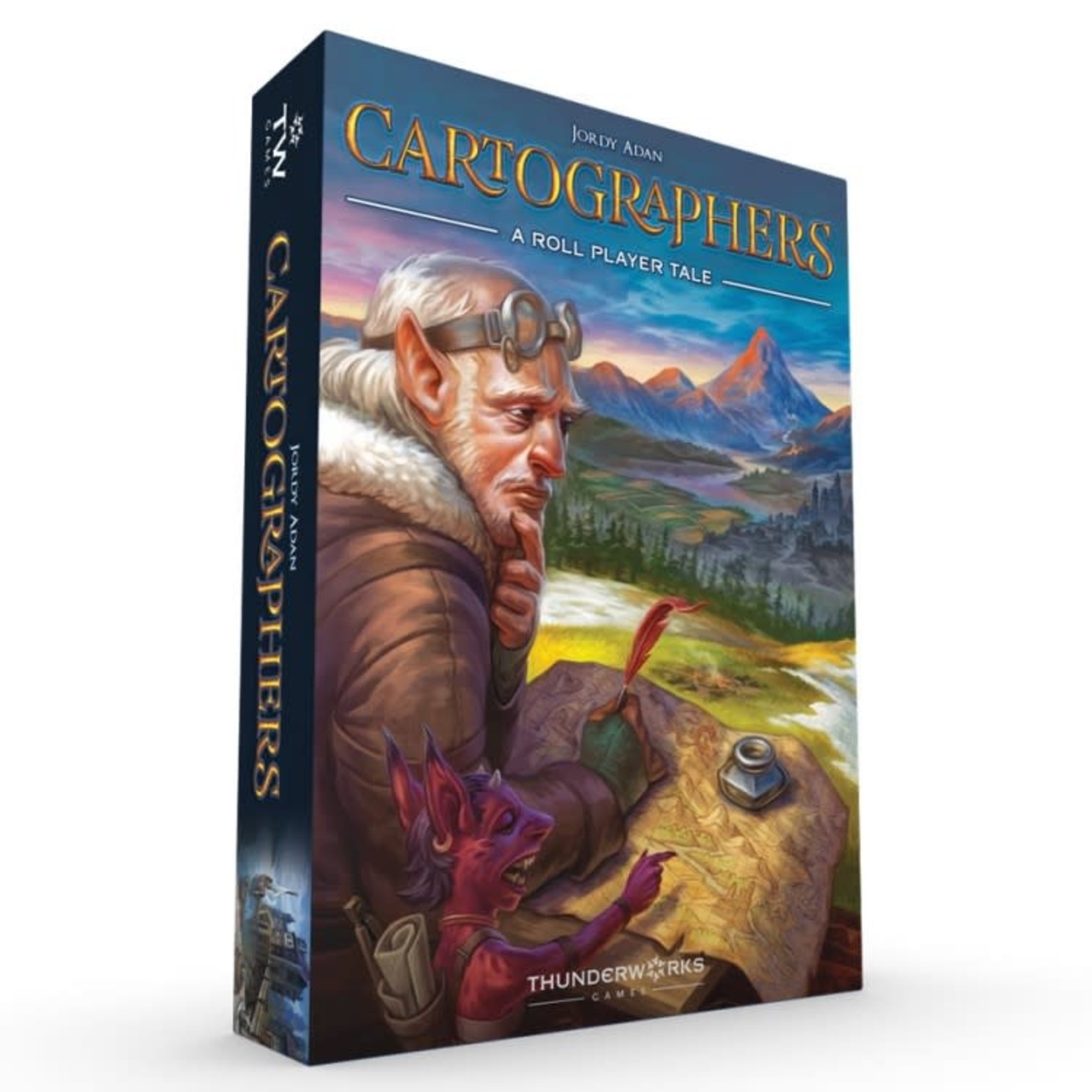 Thunderworks Games Cartographers: A Roll Player Tale