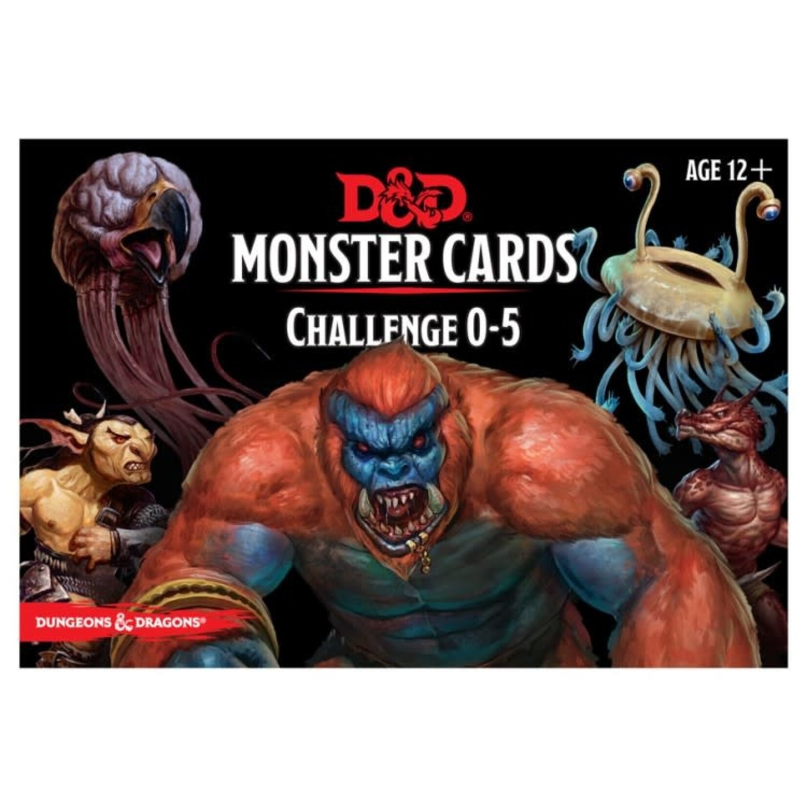 GaleForce9 Dungeons and Dragons 5th Edition: Monster Cards - Challenge 0-5