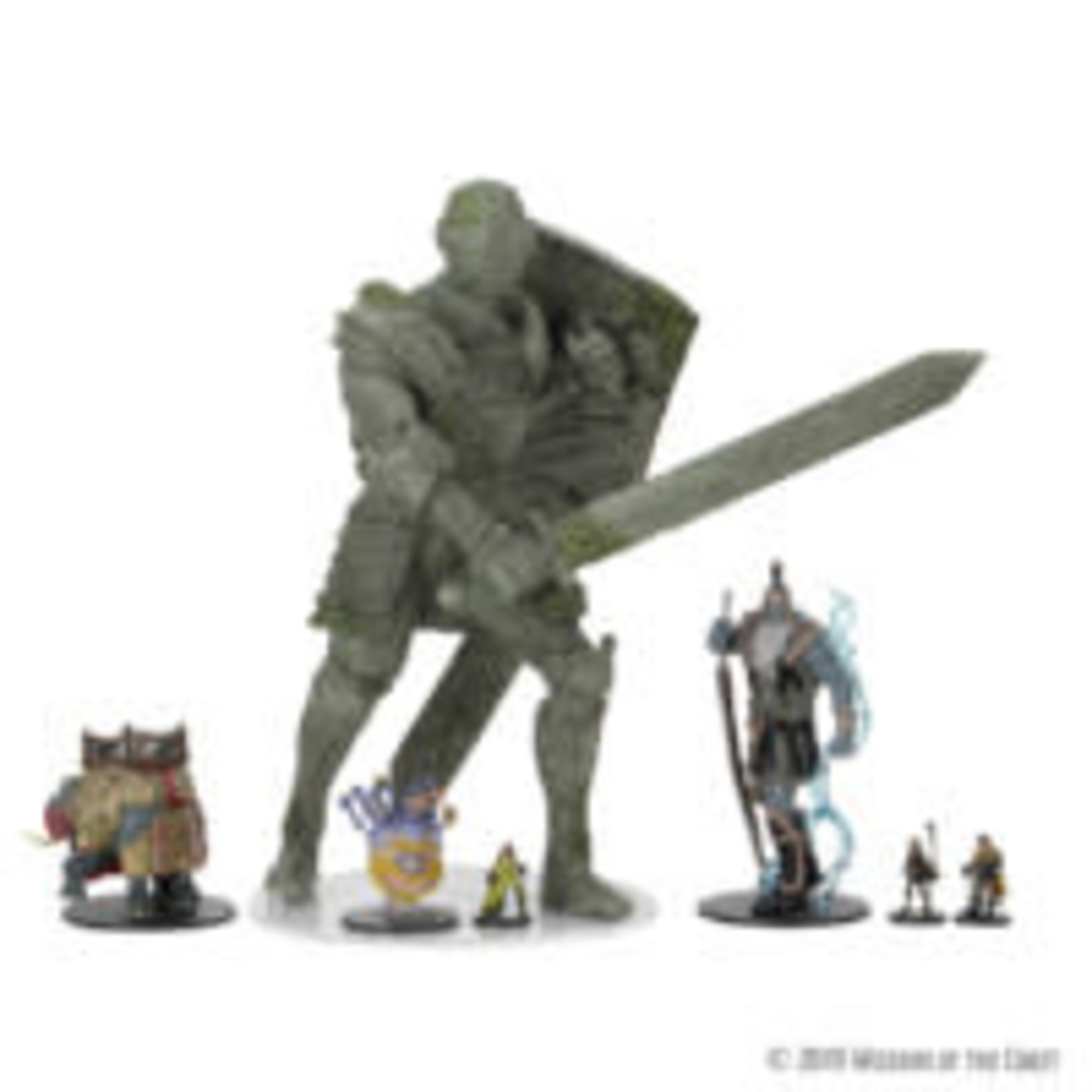 WizKids WizKids D&D Icons of the Realms Premium Figure: Walking Statue of Waterdeep – The Honorable Knight