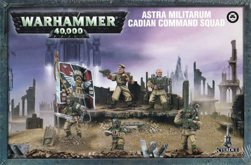 Astra Militarum Cadian Command Squad - Computers