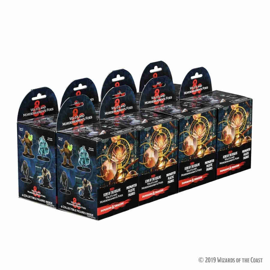 WizKids D&D Icons Of The Realms: Volo & Mordenkainen's Foes – 8-Booster Brick – Sammelfiguren Für D&D-Fans – EN Version