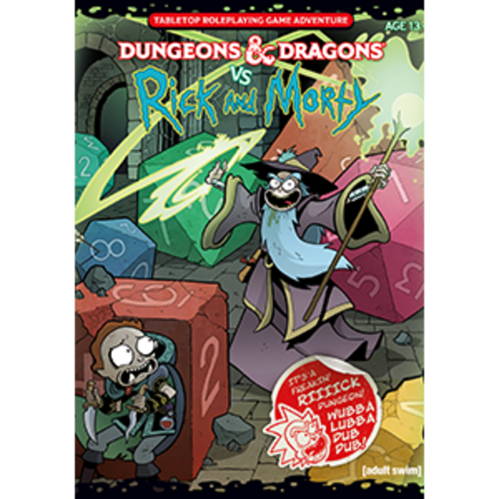 Wizards of the Coast Dungeons and Dragons 5th Edition: DnD vs. Rick and Morty RPG