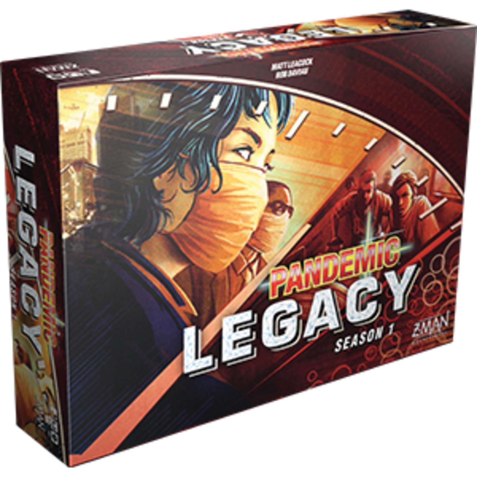 Asmodee Editions Pandemic Legacy: Season 1 - Red