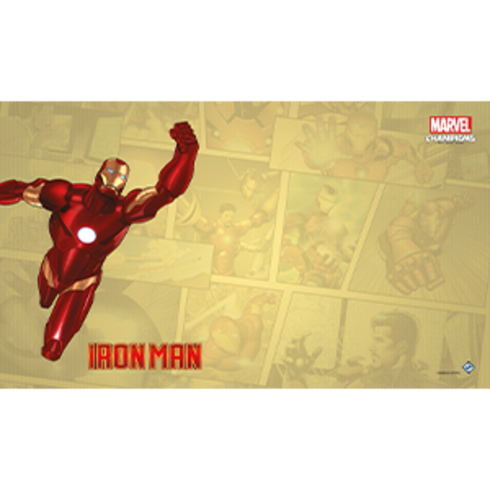 Fantasy Flight Games Marvel Champions Living Card Game: Iron Man Game Mat