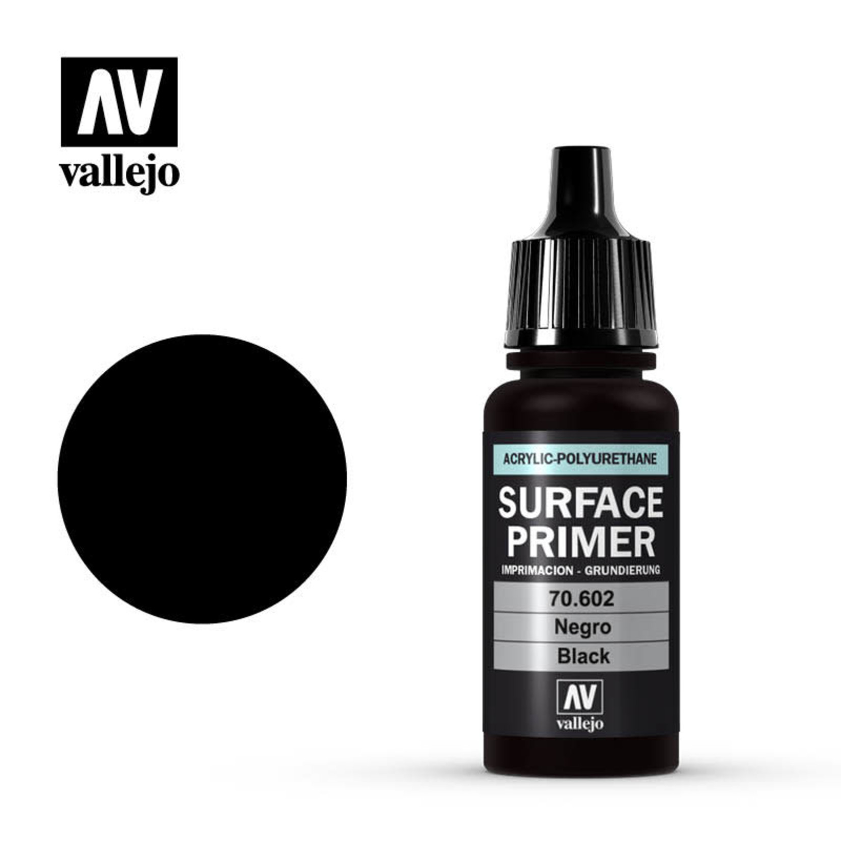 Vallejo Vallejo: Surface Primer: Black