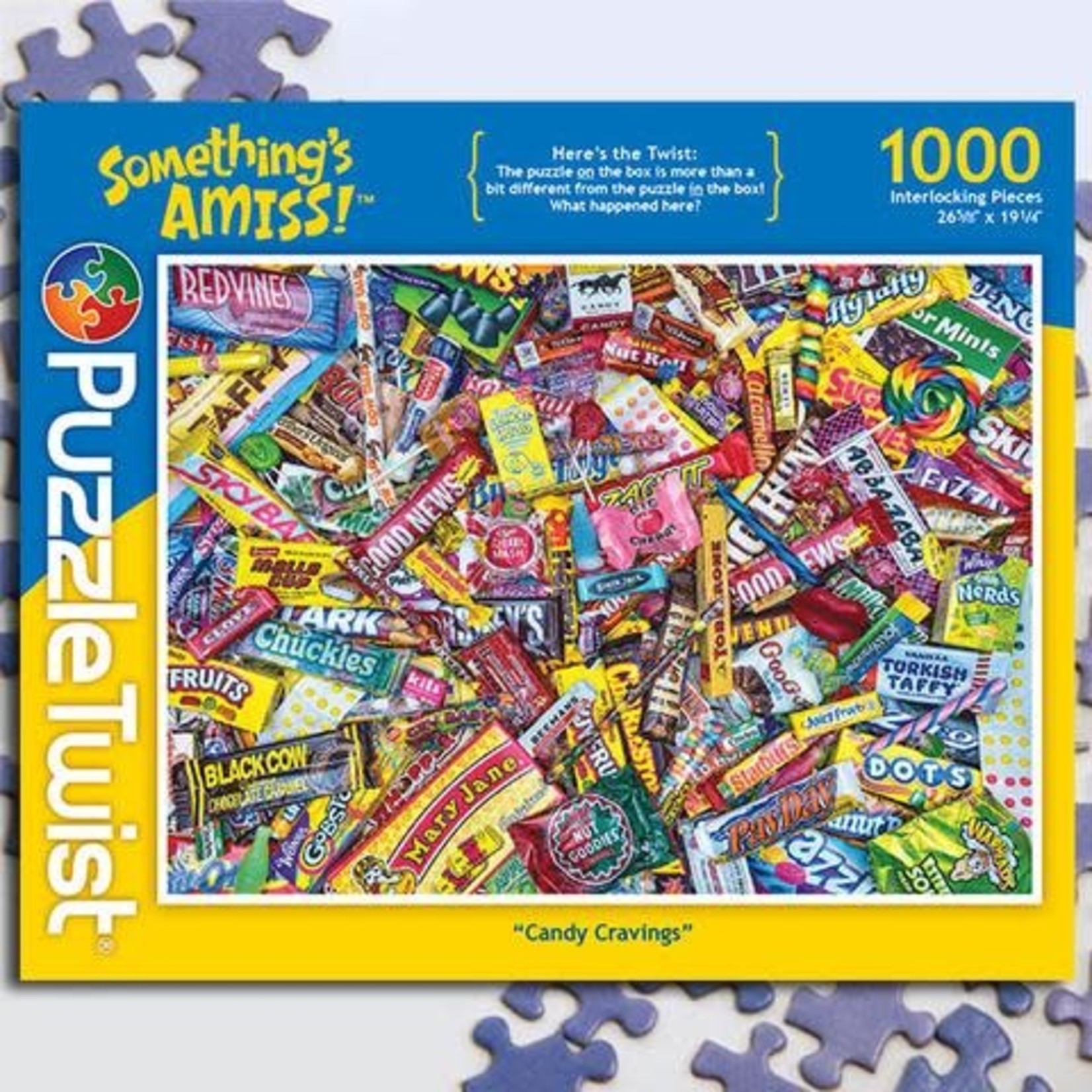 Puzzle Twist Puzzle Twist - 1000 Piece Puzzle: Candy Cravings