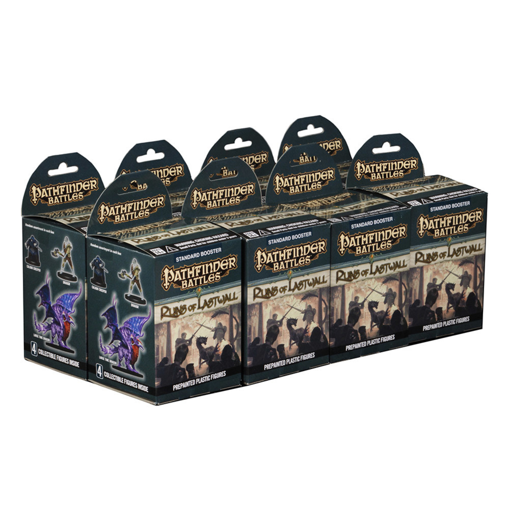 WizKids Pathfinder Battles Prepainted Miniatures: Ruins of Lastwall Booster Brick