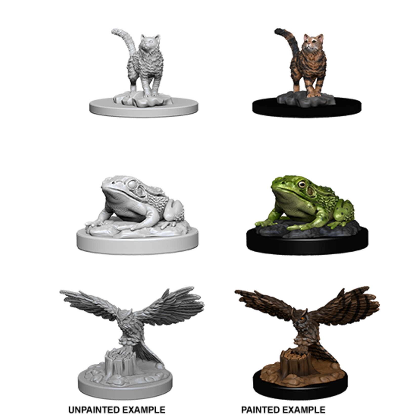 WizKids WizKids Deep Cuts Unpainted Miniatures: Familiars (W4)
