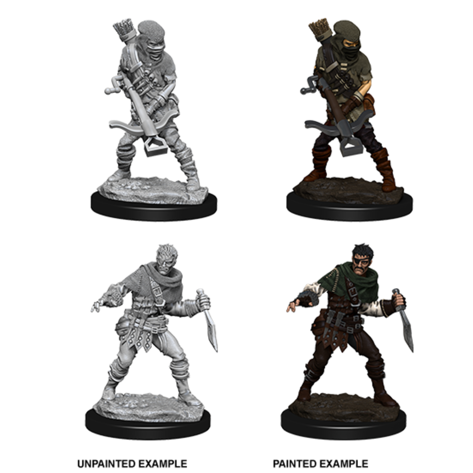 WizKids WizKids Deep Cuts Unpainted Miniatures: Bandits (W4)