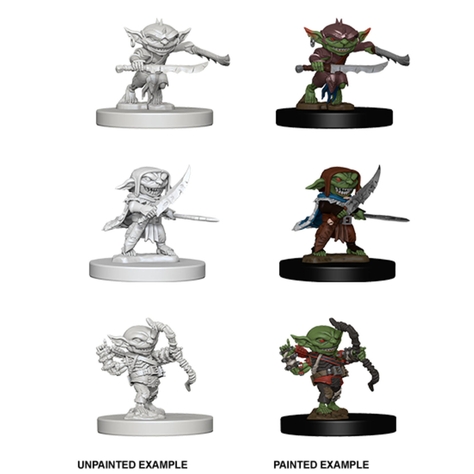 WizKids Pathfinder Deep Cuts Unpainted Miniatures: Goblins (W1)
