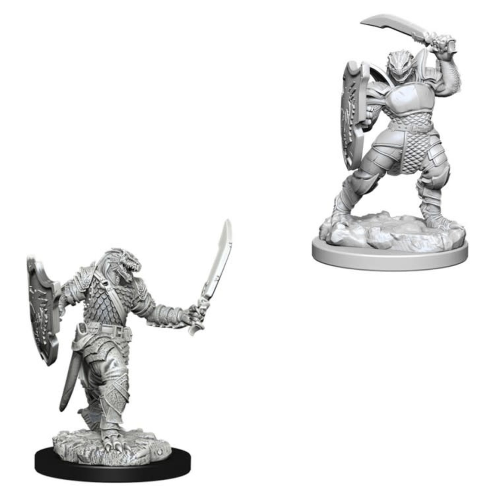 WizKids D&D Nolzur's Marvelous Miniatures: Dragonborn Paladin with Sword & Shield (W5)