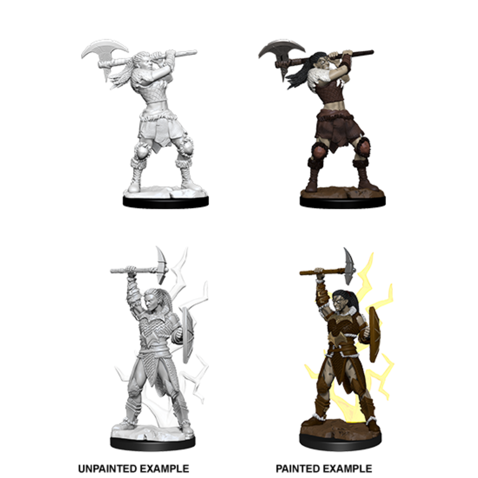 WizKids D&D Nolzur's Marvelous Miniatures: Female Goliath Barbarian (W10)