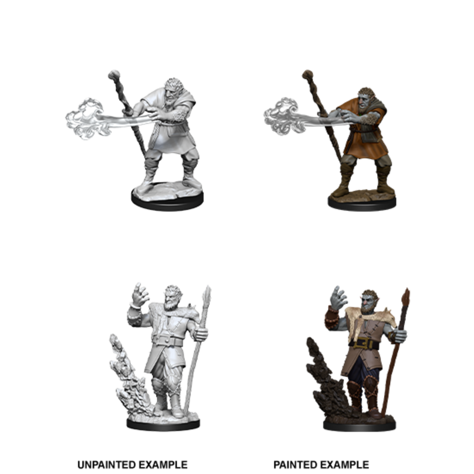 WizKids Dungeons & Dragons Nolzur`s Marvelous Unpainted Miniatures: W11 Male Firbolg Druid