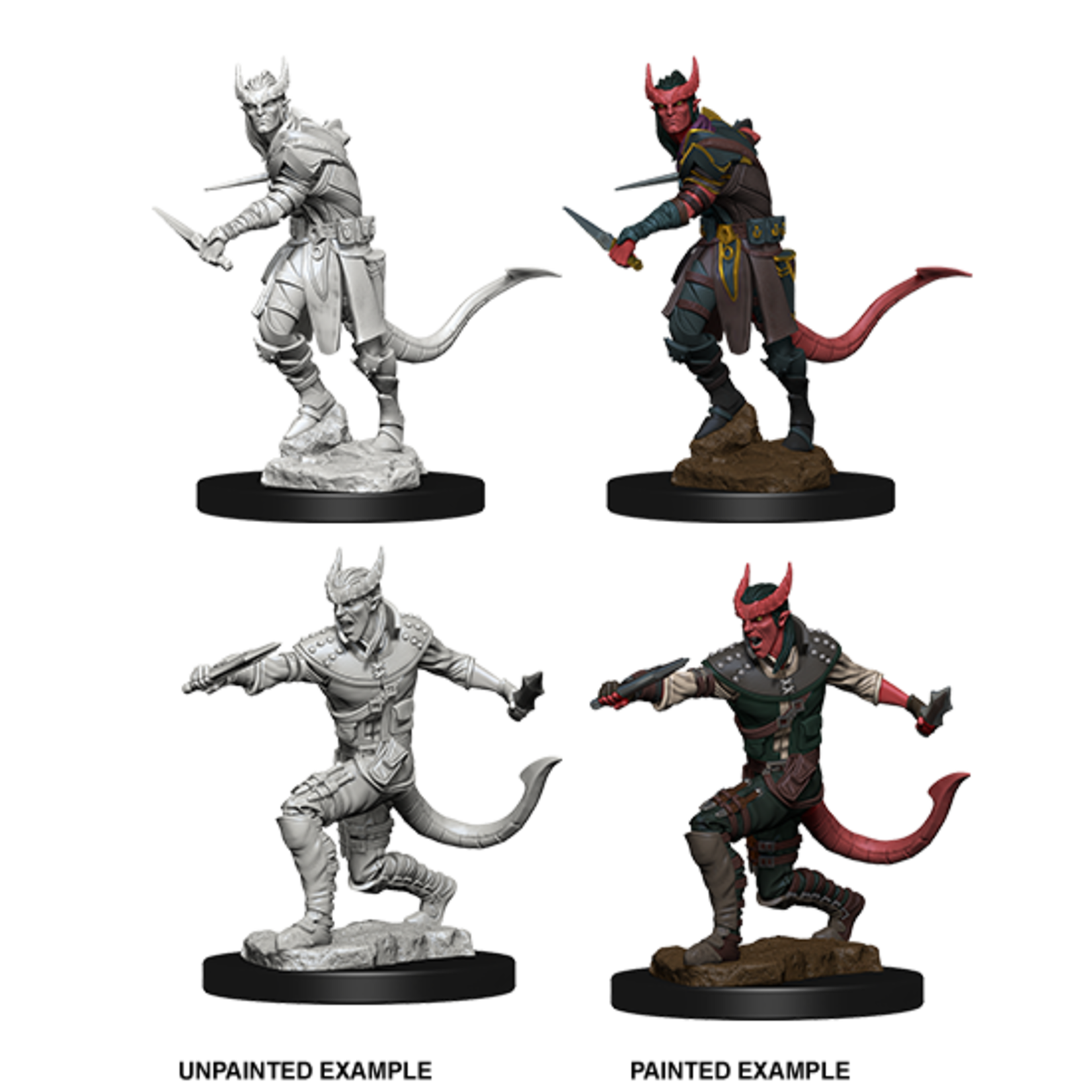 WizKids Dungeons & Dragons Nolzur`s Marvelous Unpainted Miniatures: W05 Tiefling Male Rogue