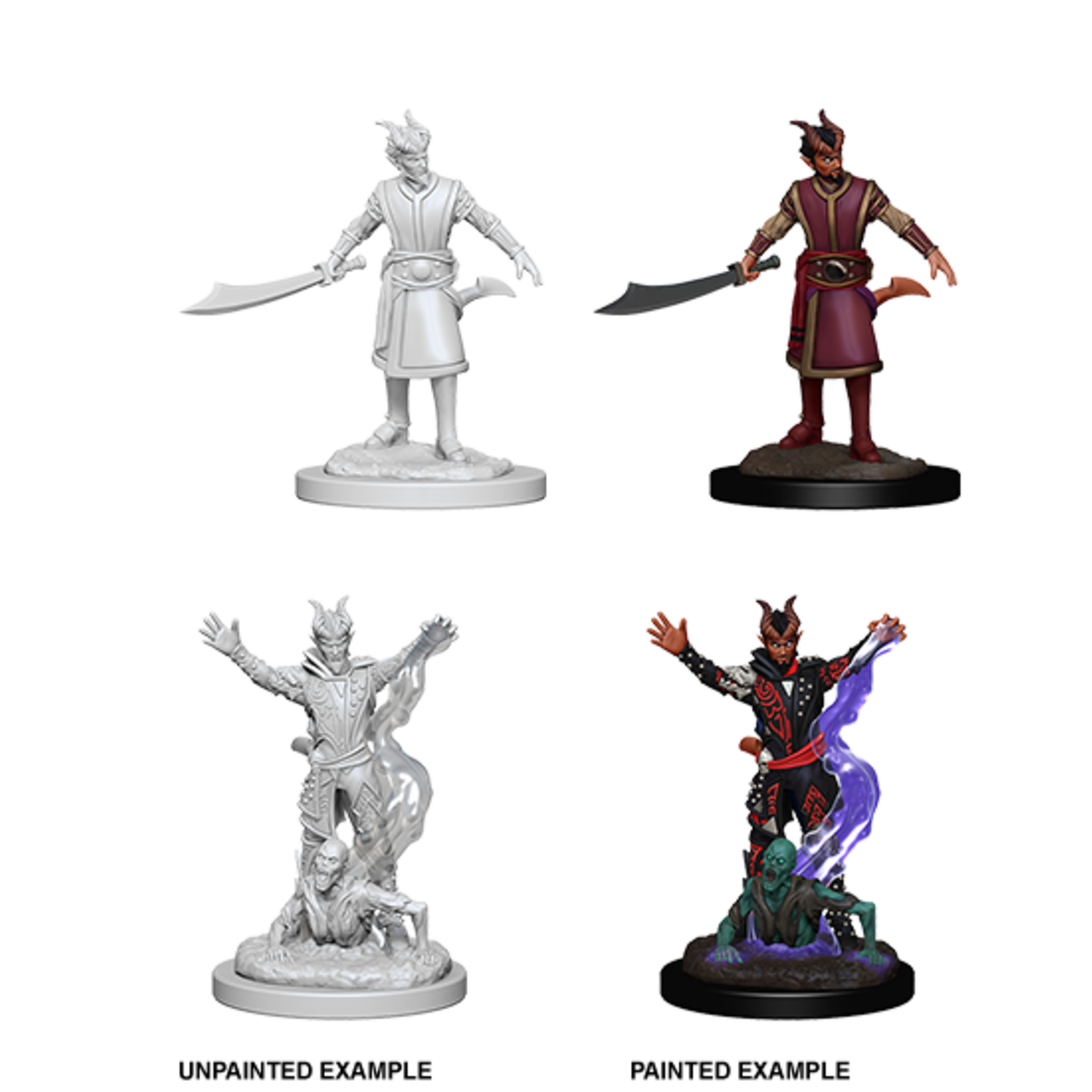 WizKids D&D Nolzur's Marvelous Miniatures: Tiefling Male Warlock (W6)