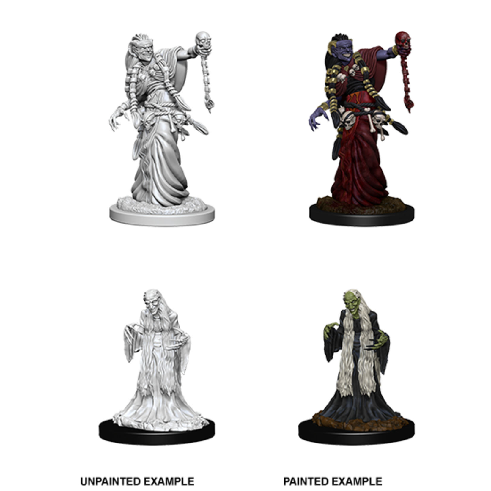 WizKids Dungeons & Dragons Nolzur`s Marvelous Unpainted Miniatures: W6 Green Hag & Night Hag