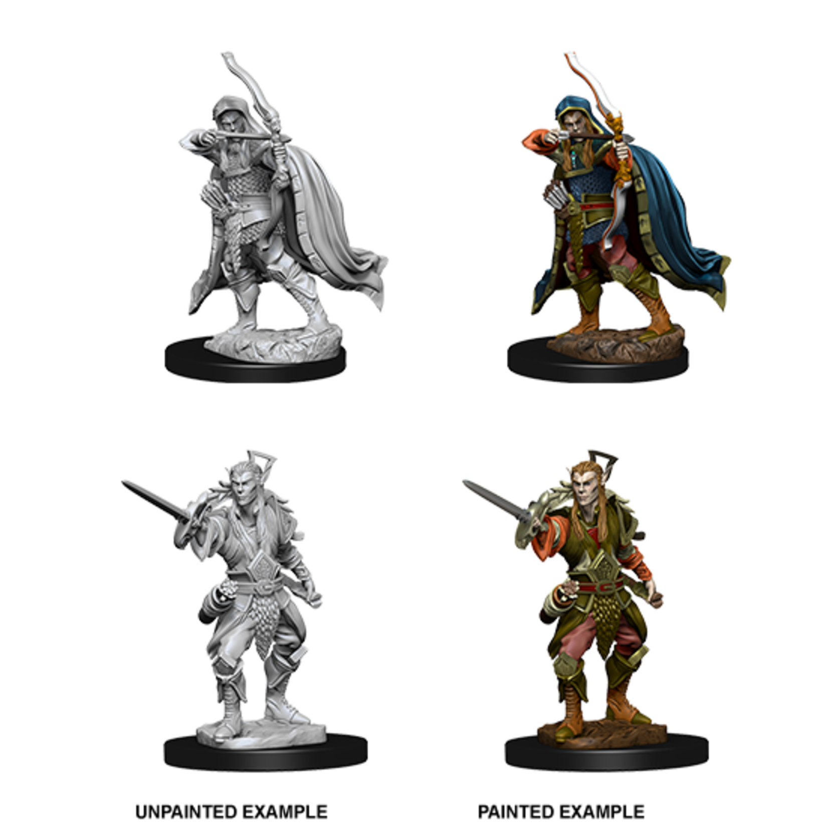 WizKids Dungeons & Dragons Nolzur`s Marvelous Unpainted Miniatures: W7 Elf Male Rogue
