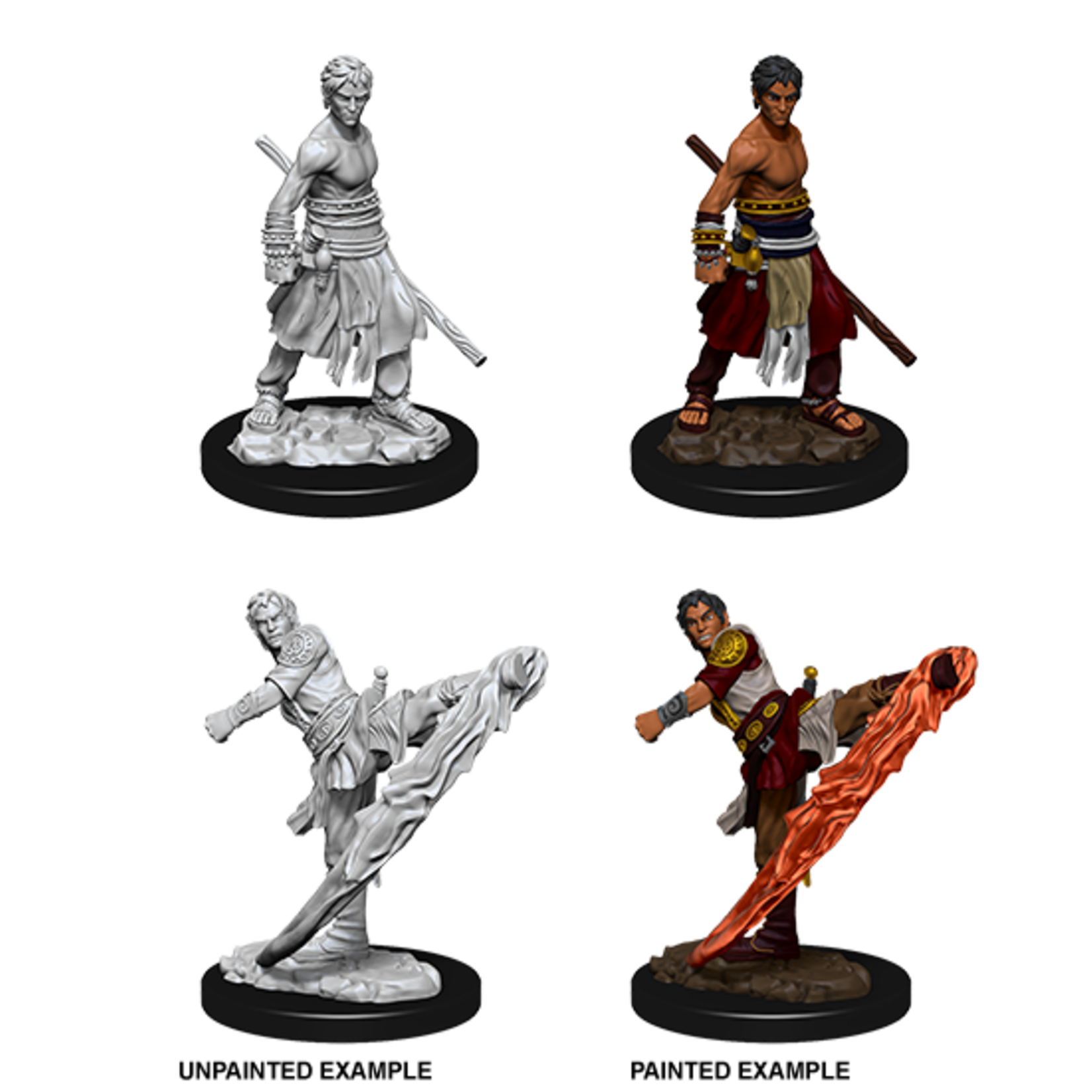 WizKids D&D Nolzur's Marvelous Miniatures: Male Half-elf Monk (W10)