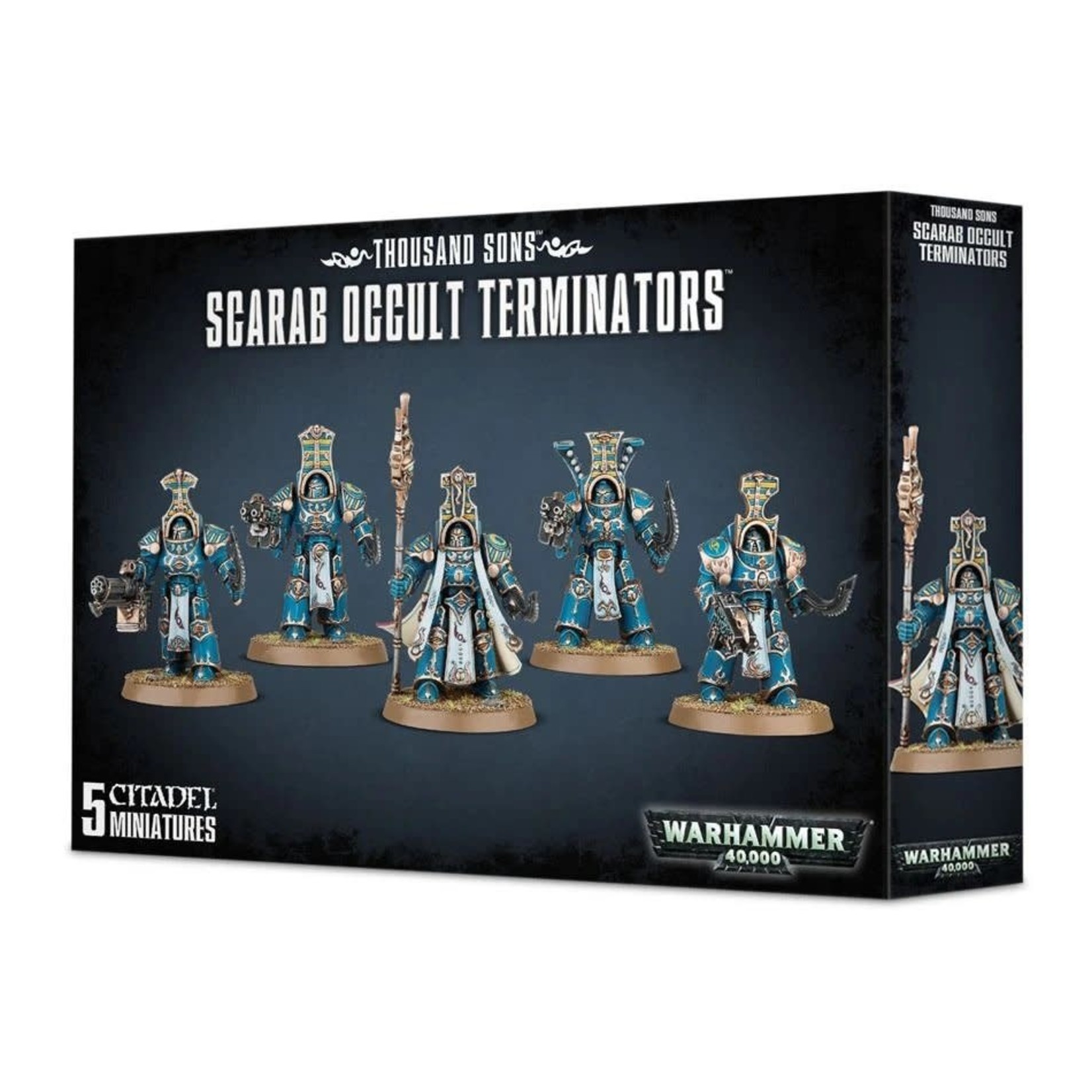 Games Workshop Warhammer 40k: Thousand Sons - Scarab Occult Terminators