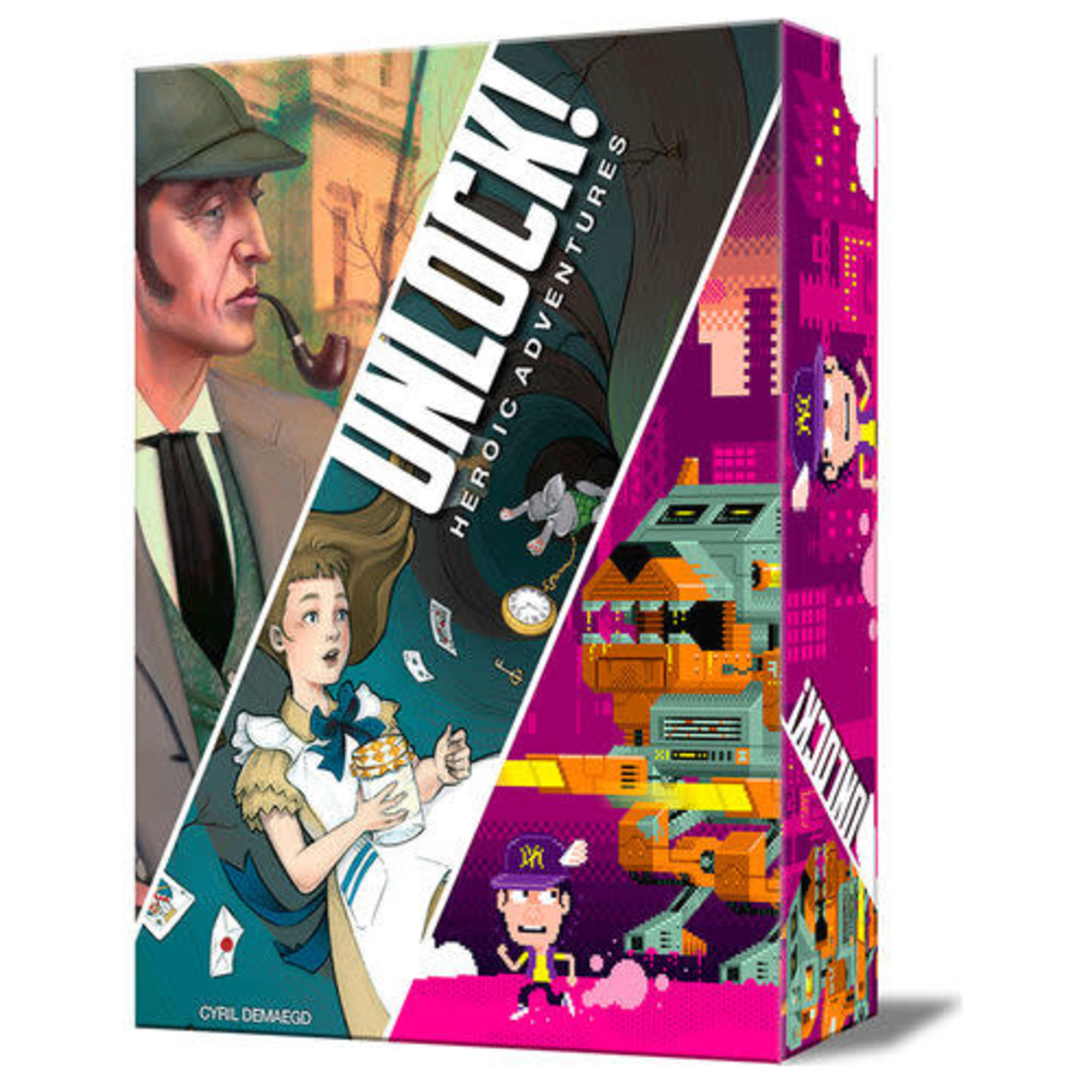 Asmodee Editions Unlock! Heroic Adventures