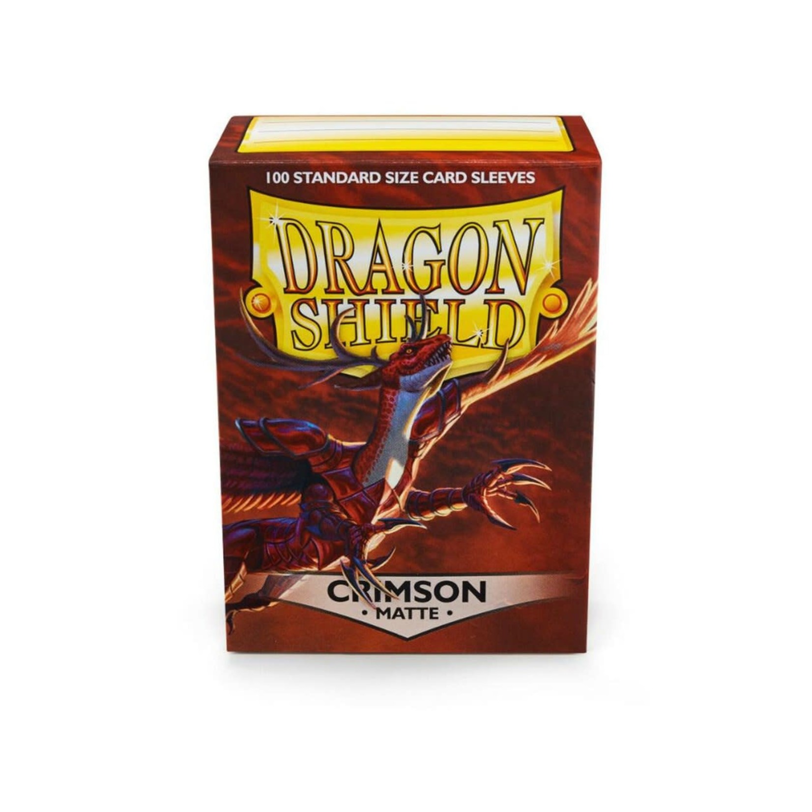 Arcane Tinman Dragon Shield: Cards Sleeves -  Crimson Matte (100)