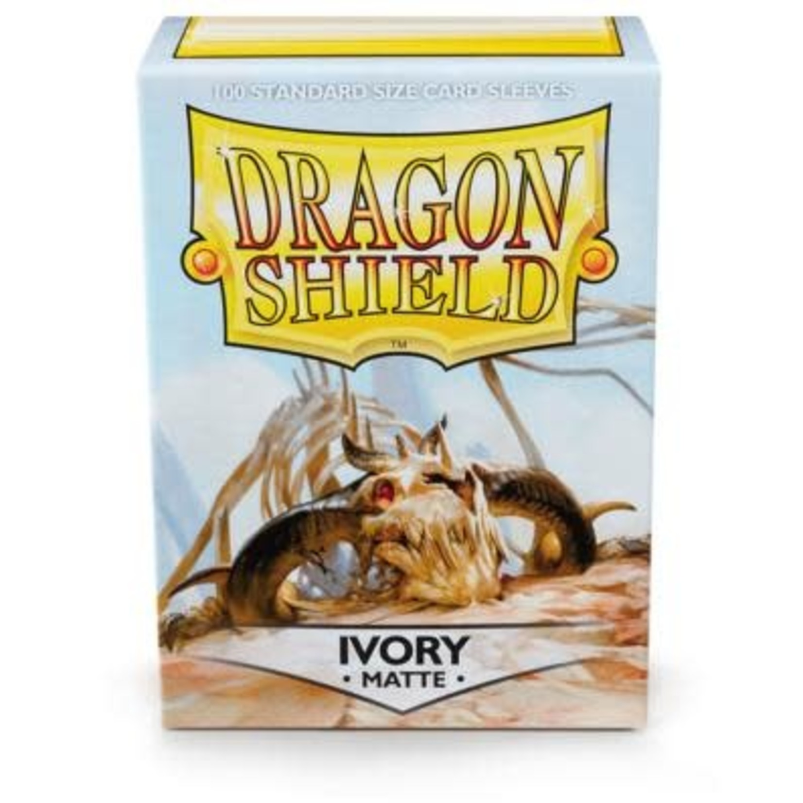 Arcane Tinman Dragon Shield: Card Sleeves - Ivory Matte (100)