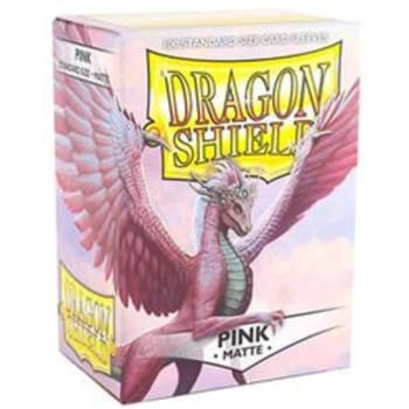 Arcane Tinman Dragon Shield: Cards Sleeves - Pink Matte (100)