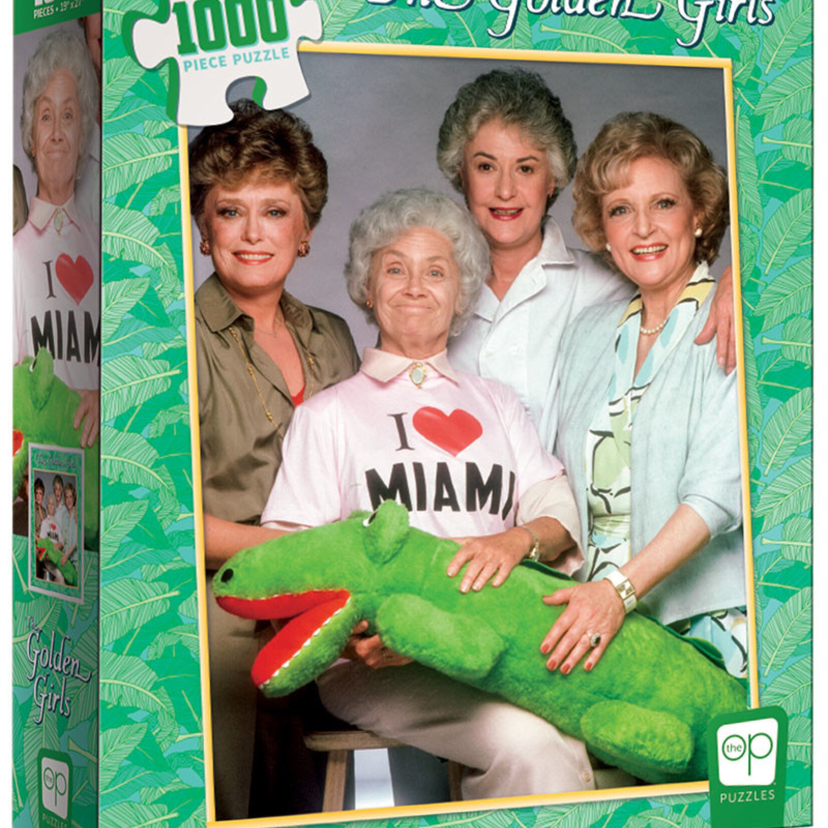 USAoploy The OP - 1000 Piece Puzzle: Golden Girls I Heart Miami
