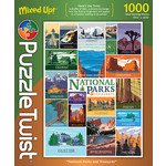 Puzzle Twist Puzzle Twist - 1000 Piece Puzzle: National Parks and Treasures