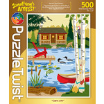 Puzzle Twist Puzzle Twist - 500 Piece Puzzle: Cabin Life