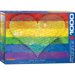 Eurographics Eurographics Puzzle: Love & Pride! - 1000pc