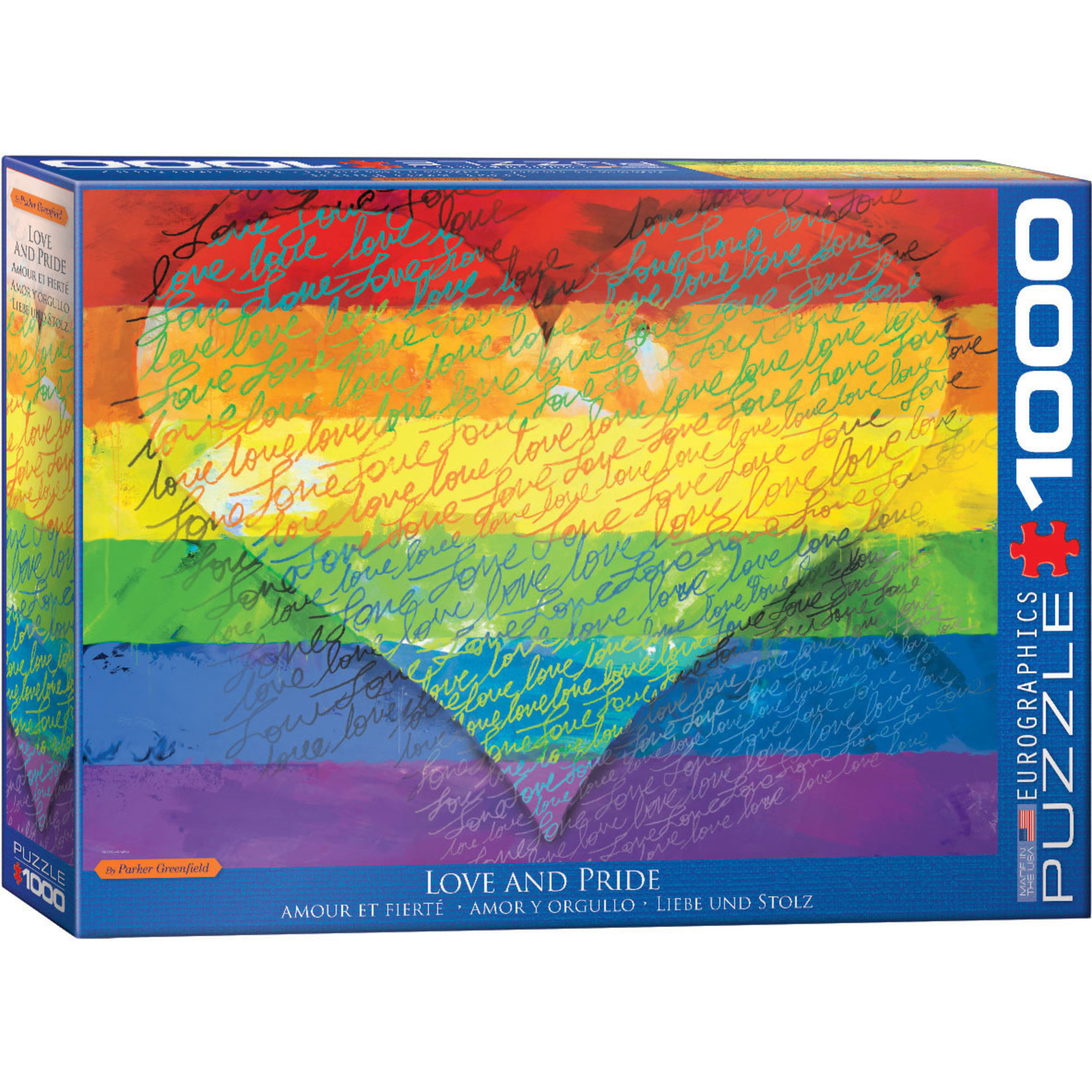 Eurographics Eurographics Puzzle: Love & Pride! - 1000pc