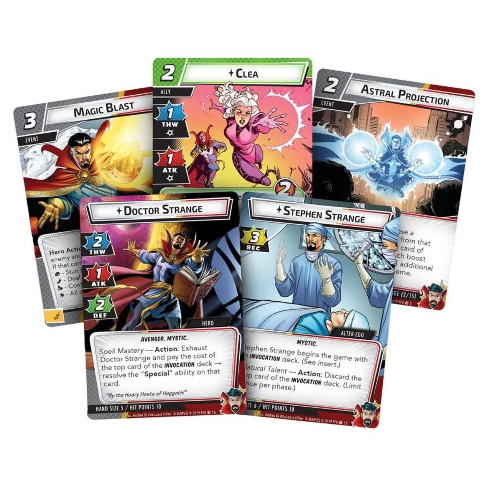 Fantasy Flight Games Marvel Champions Living Card Game: Dr. Strange Hero Pack
