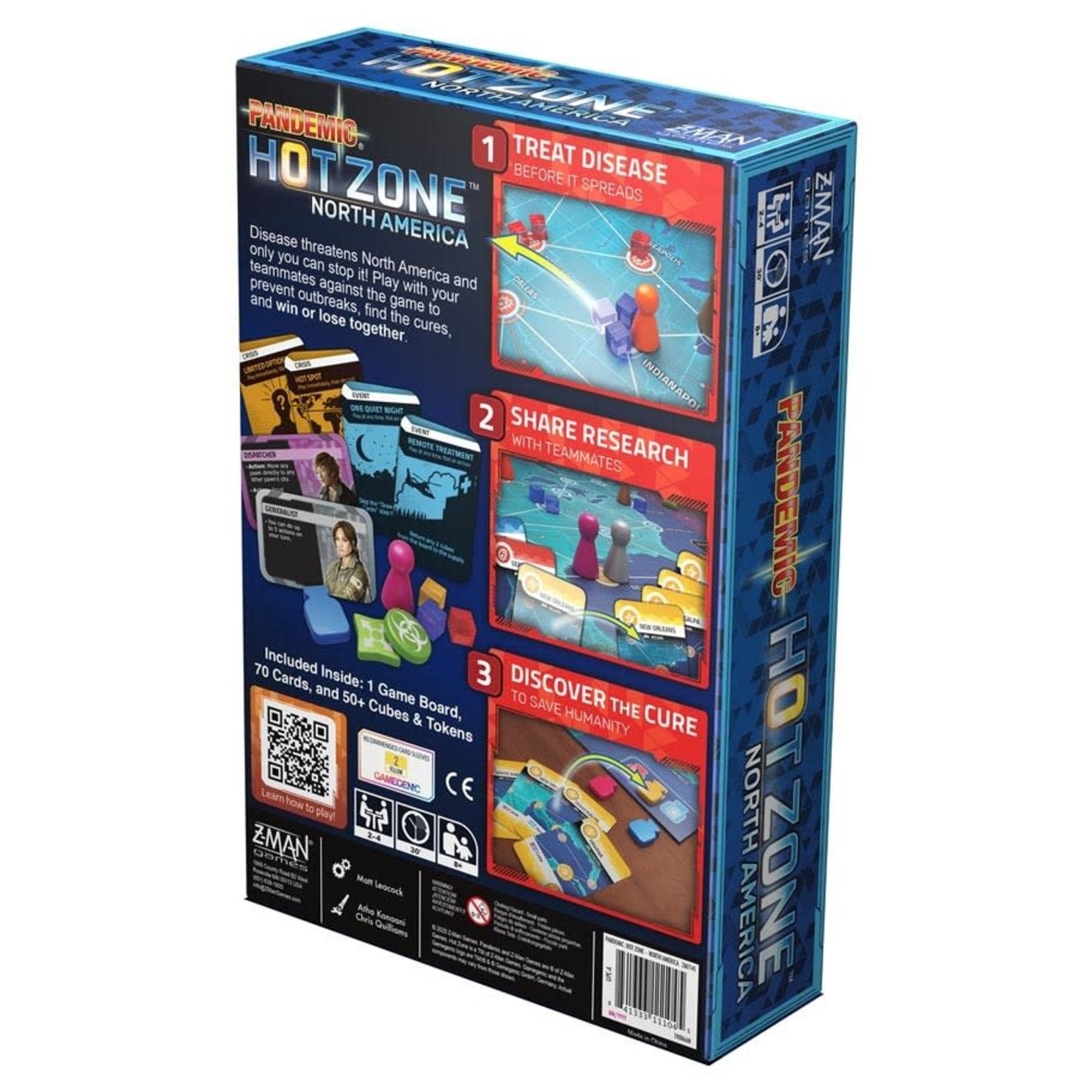 Z-Man Pandemic: Hot Zone - North America