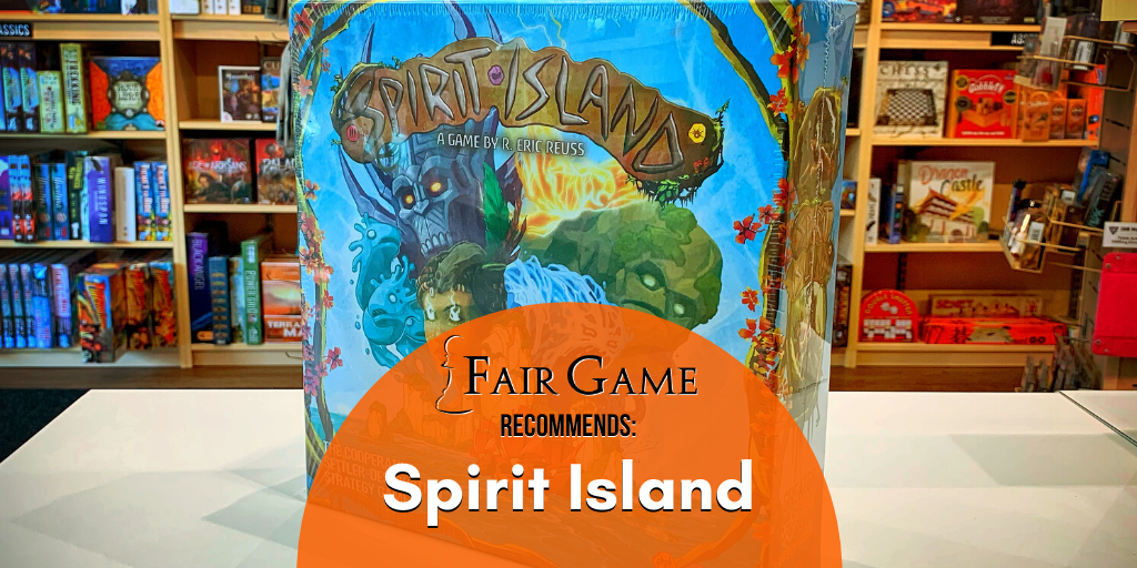 Spirit Island: A highly strategic game that rewards players for good planning.