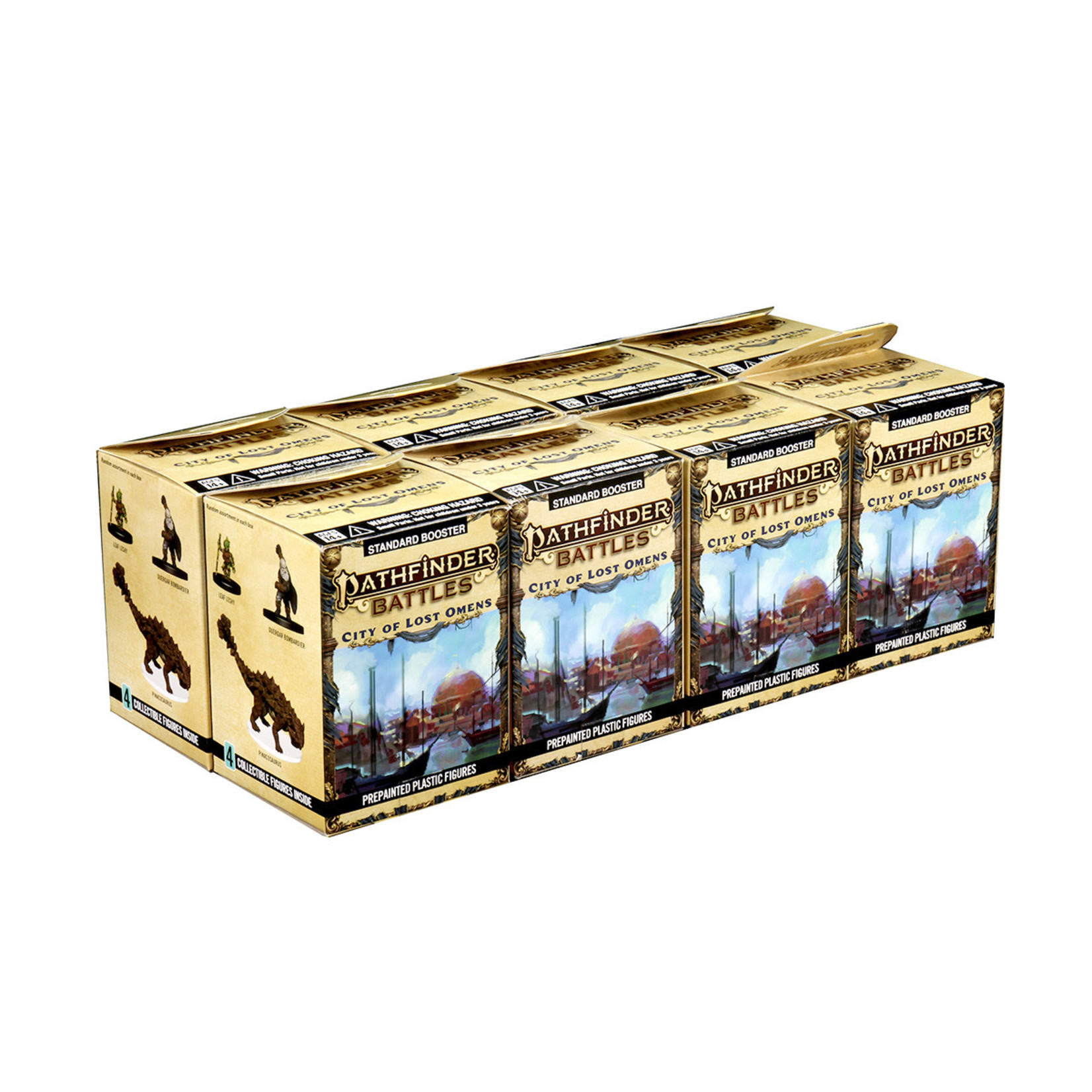 WizKids Pathfinder Battles Prepainted Miniatures: City of Lost Omens Booster Brick