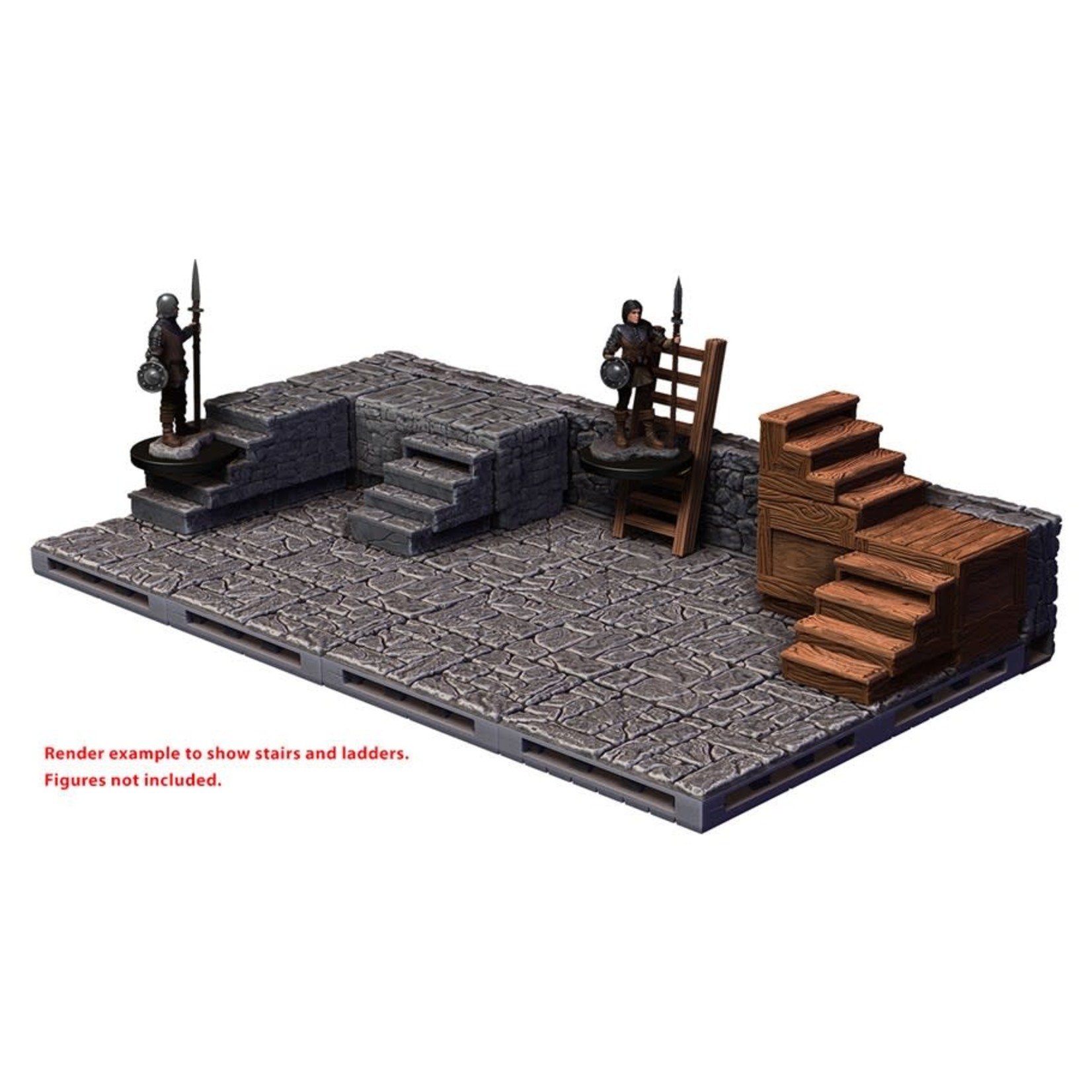 WizKids Wizkids D&D WarLock Tiles: Stairs and Ladders