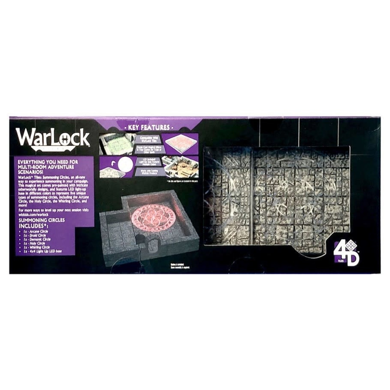 WizKids Wizkids D&D WarLock Tiles: Summoning Circles