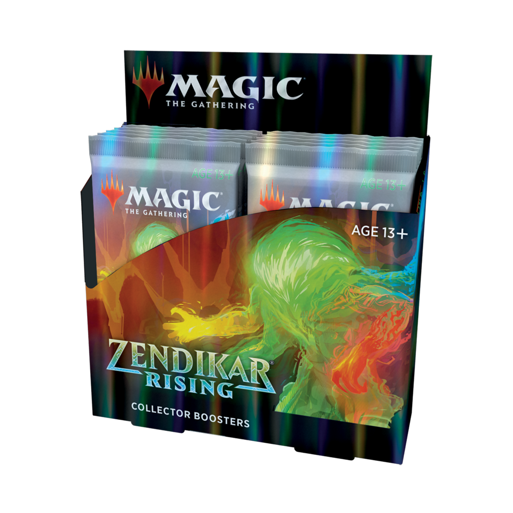 Wizards of the Coast Magic the Gathering: Zendikar Rising - Collectors Booster Box