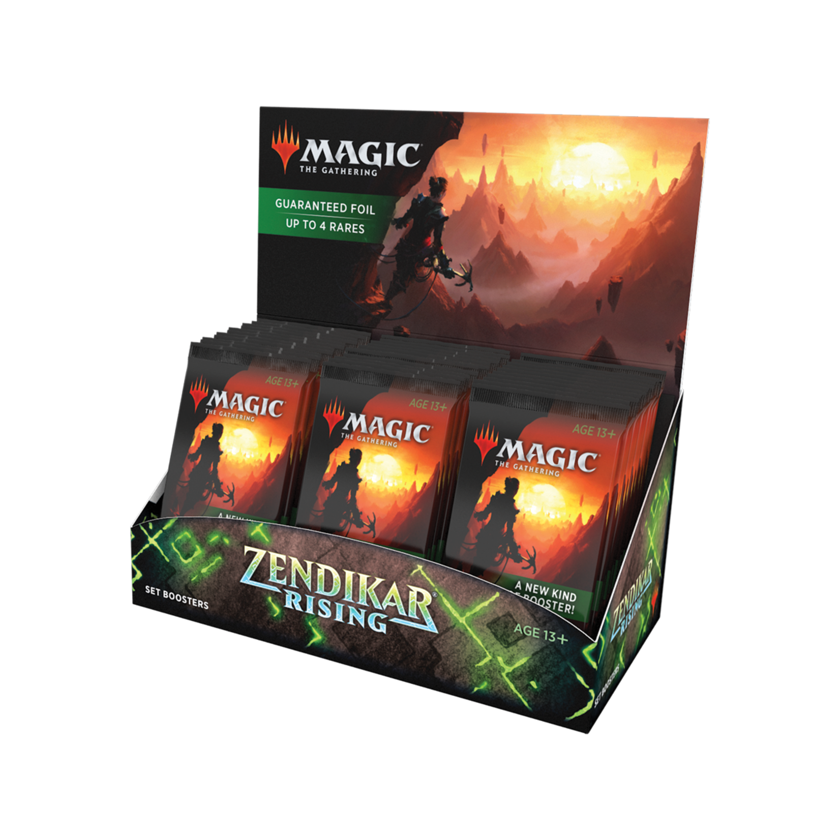 Wizards of the Coast Magic the Gathering: Zendikar Rising - Set Booster Box