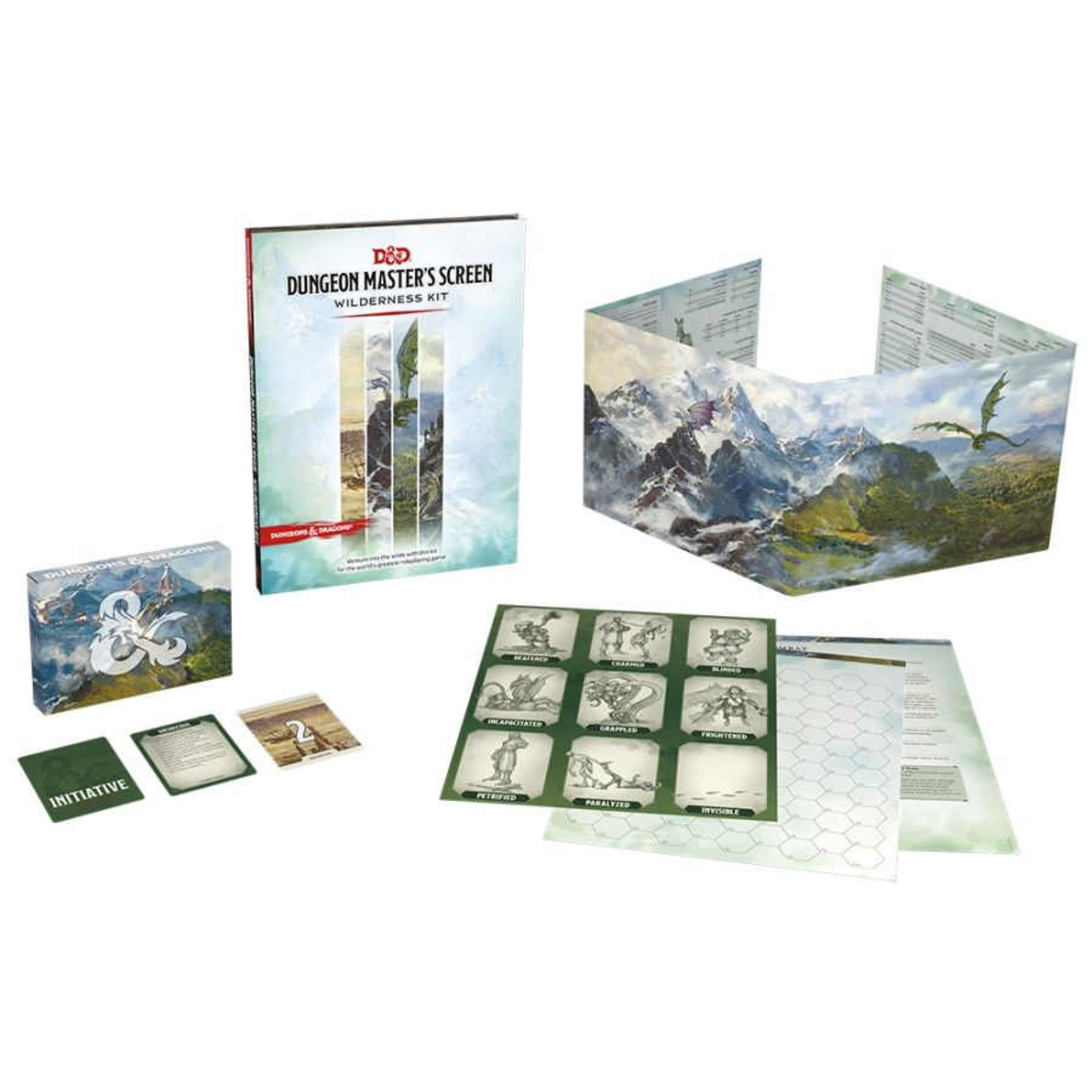 Wizards of the Coast Dungeons and Dragons 5th Edition: Dungeon Master's Screen: Wilderness Kit