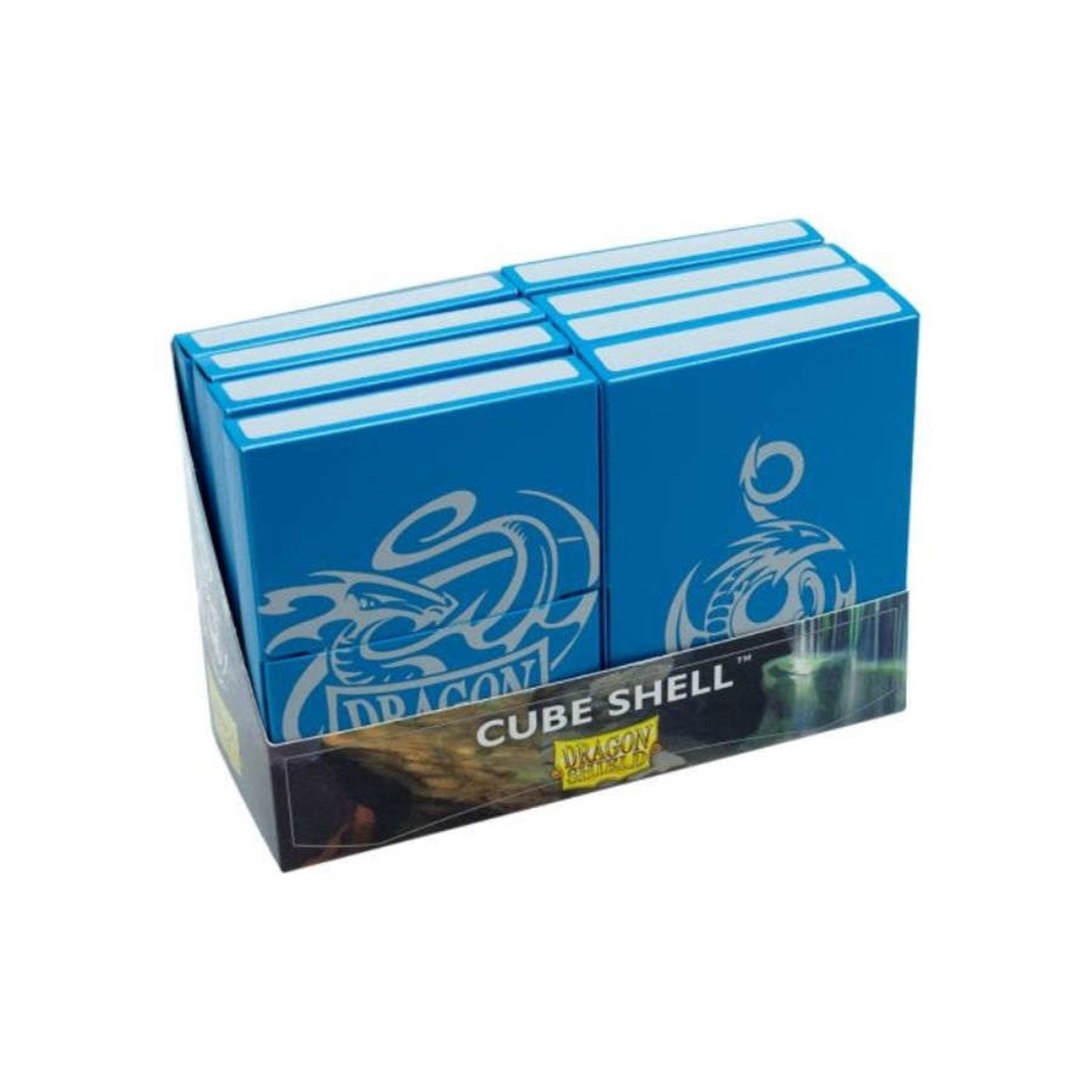 Arcane Tinman Dragon Shield: Cube Shell (8) - Blue