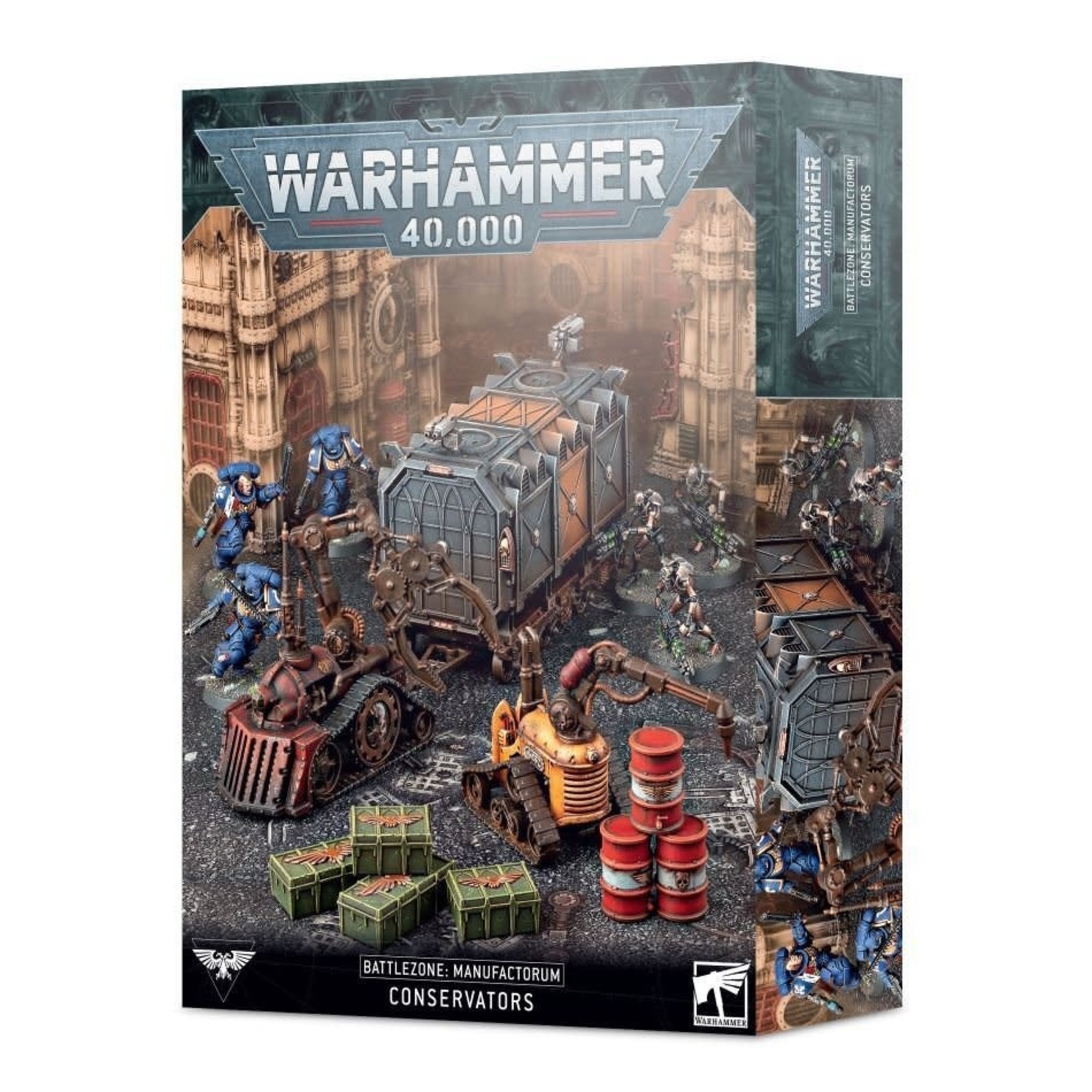 Games Workshop Warhammer 40k: Battlezone Terrain - Manufactorum Conservators