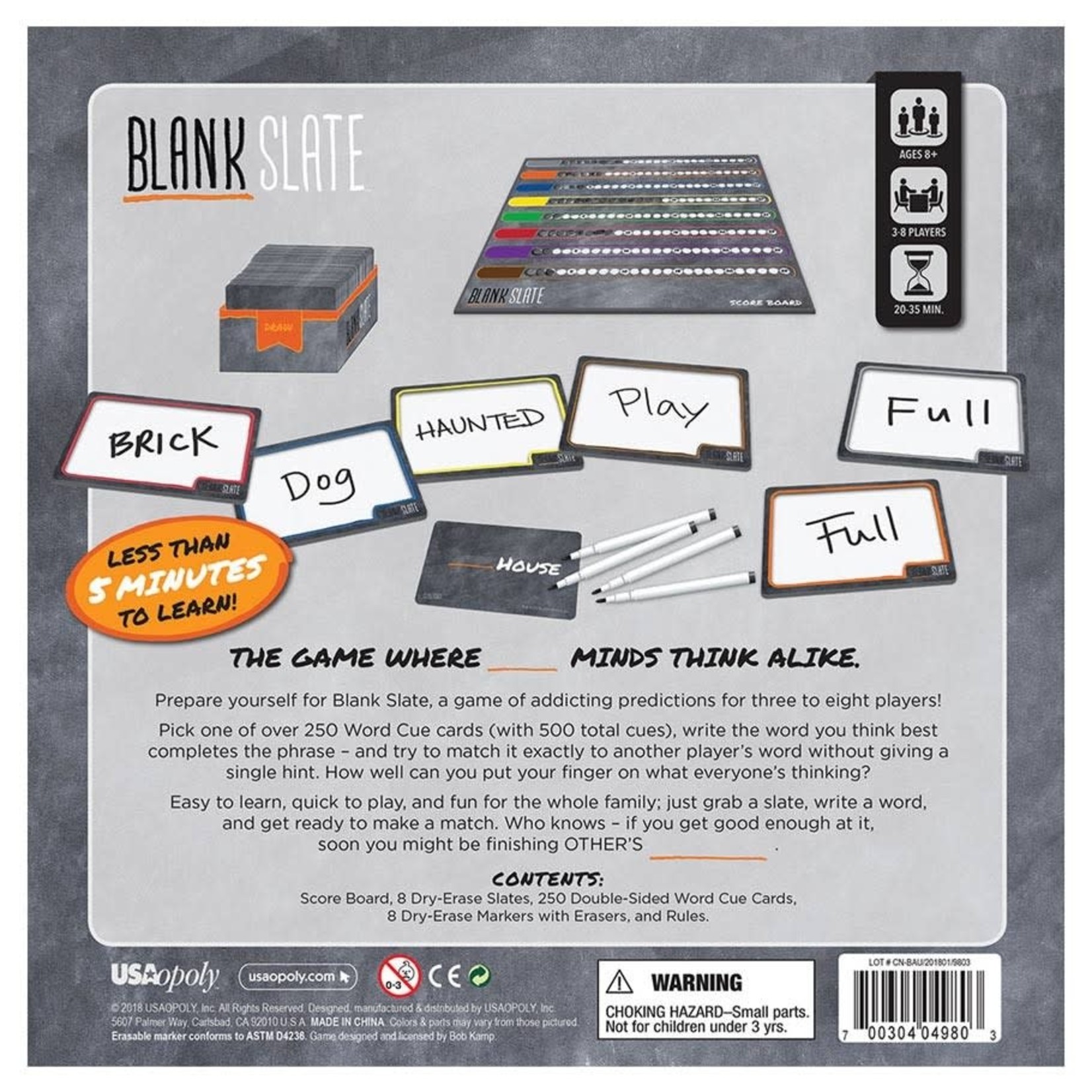 The OP (USAoploy) Blank Slate