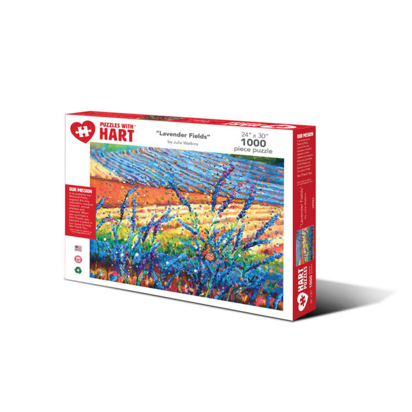 Hart Puzzles Hart Puzzles: Lavender Fields 1000pc