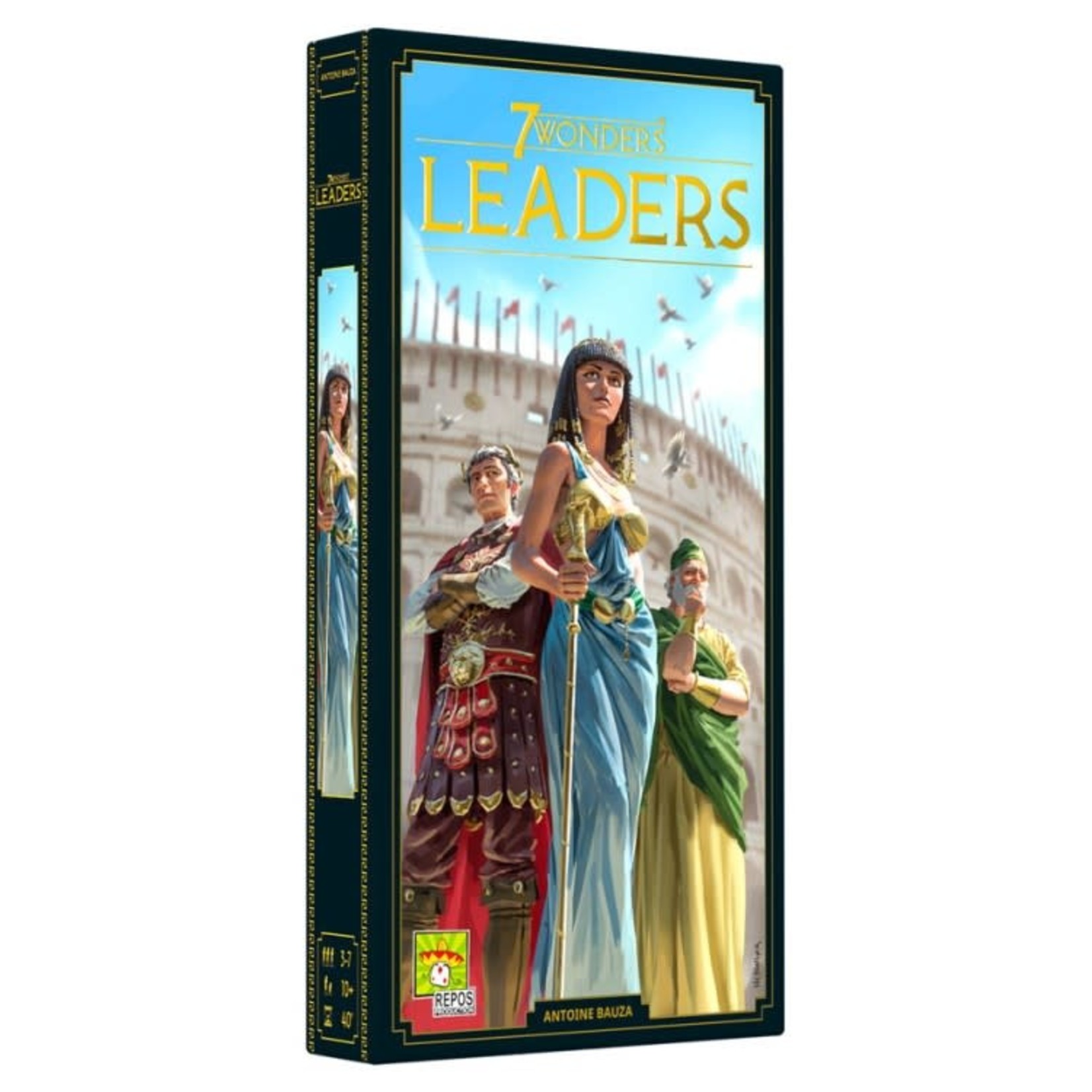 Asmodee Editions 7 Wonders: Leaders Expansion (New Edition)