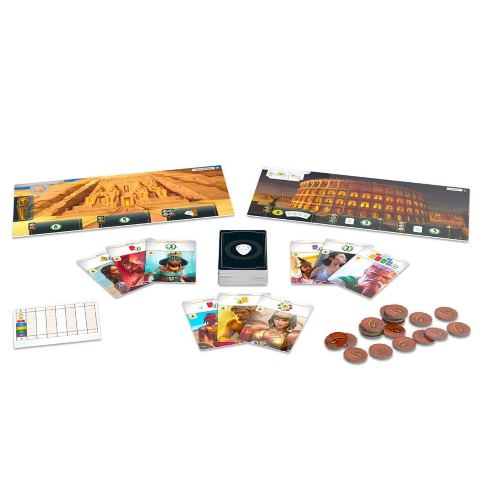 Asmodee Editions 7 Wonders: Leaders Expansion (New Edition)