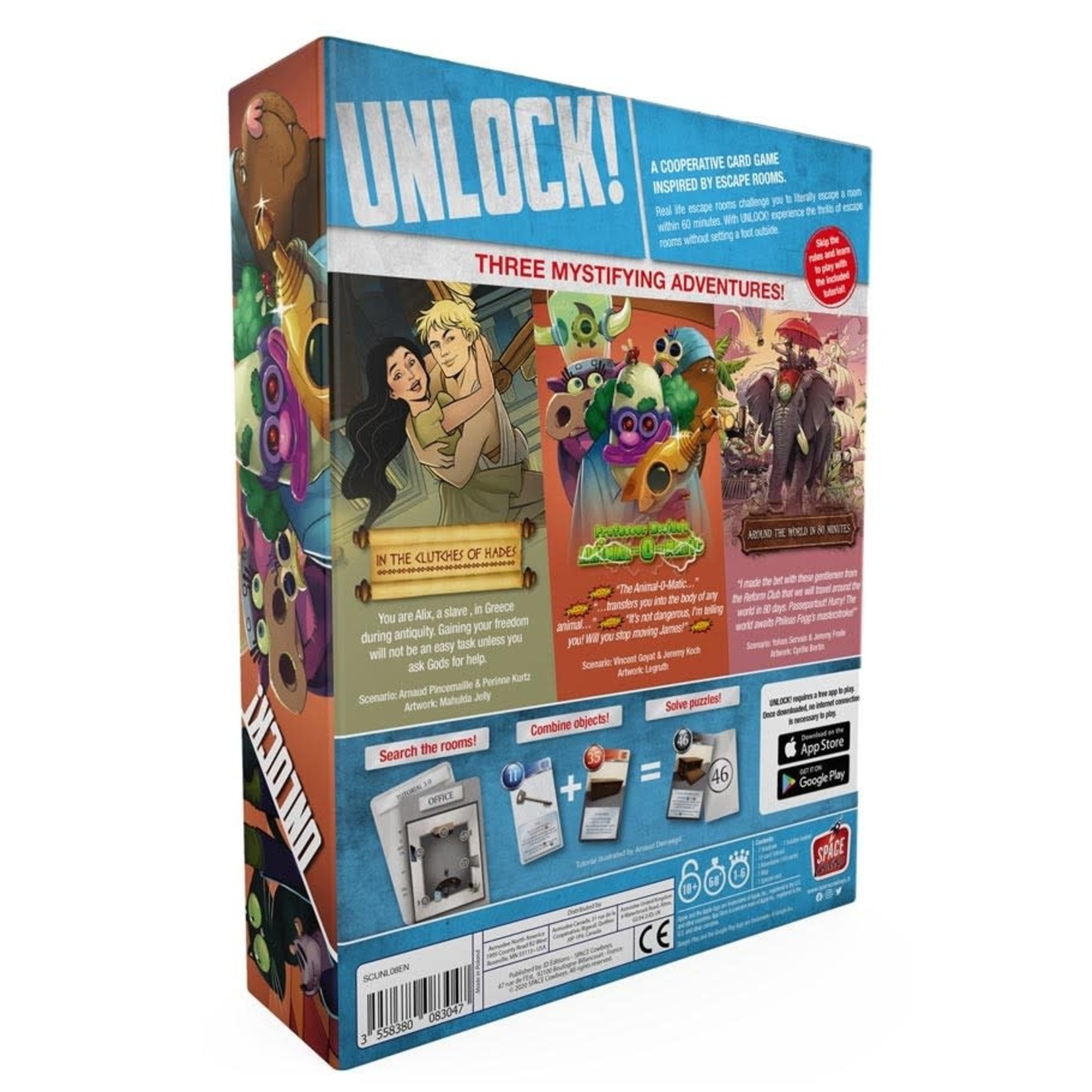 Asmodee Editions Unlock! Mythic Adventures