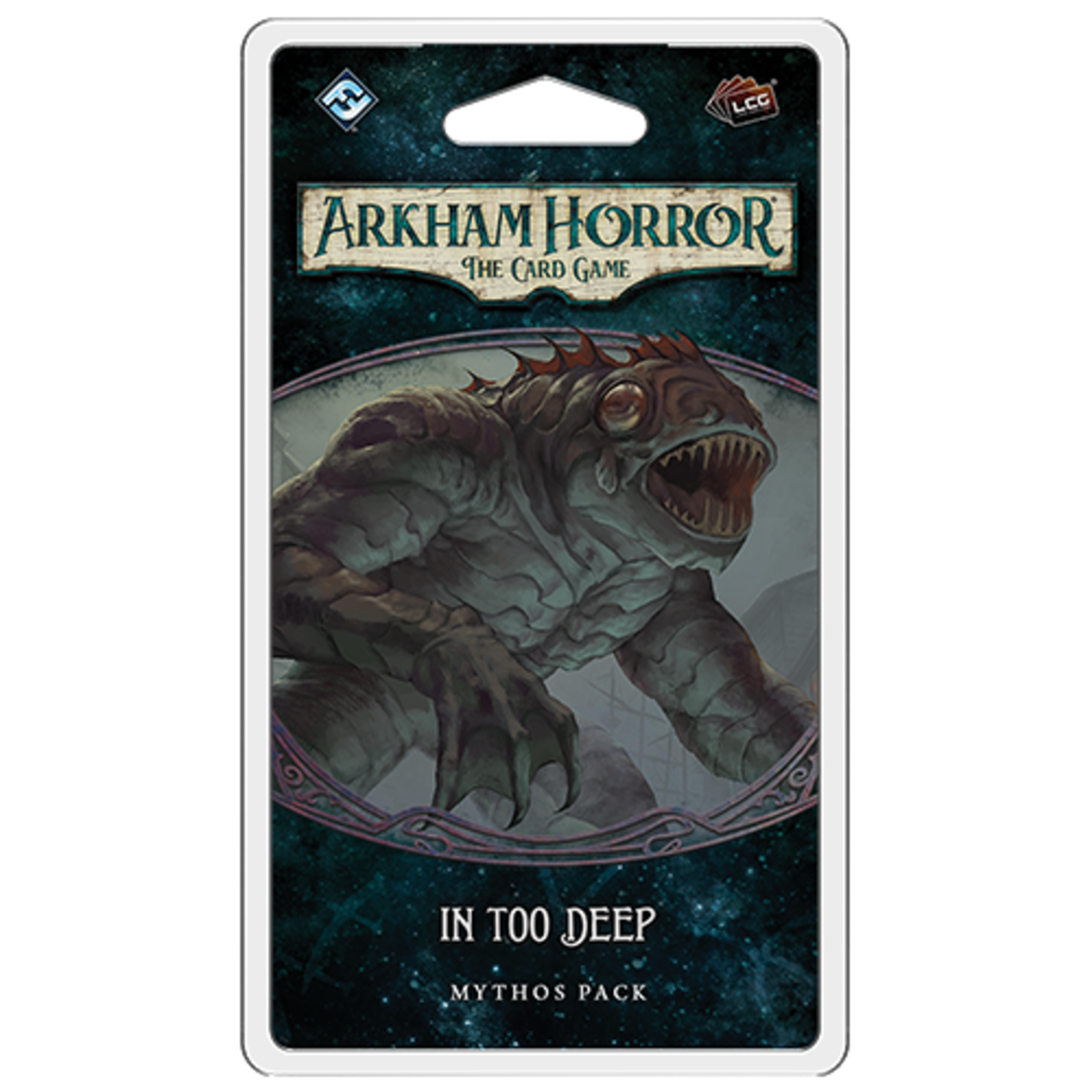 Fantasy Flight Games Arkham Horror LCG: In Too Deep Mythos Pack (Innsmouth Conspiracy Pack 1)